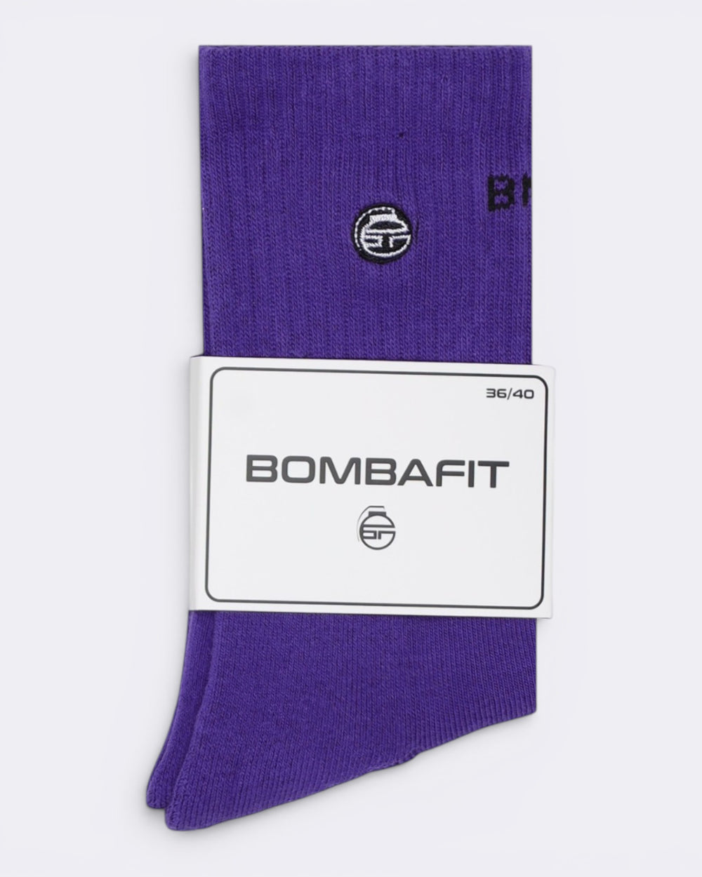Socks Logo - Indaco - Bombafit