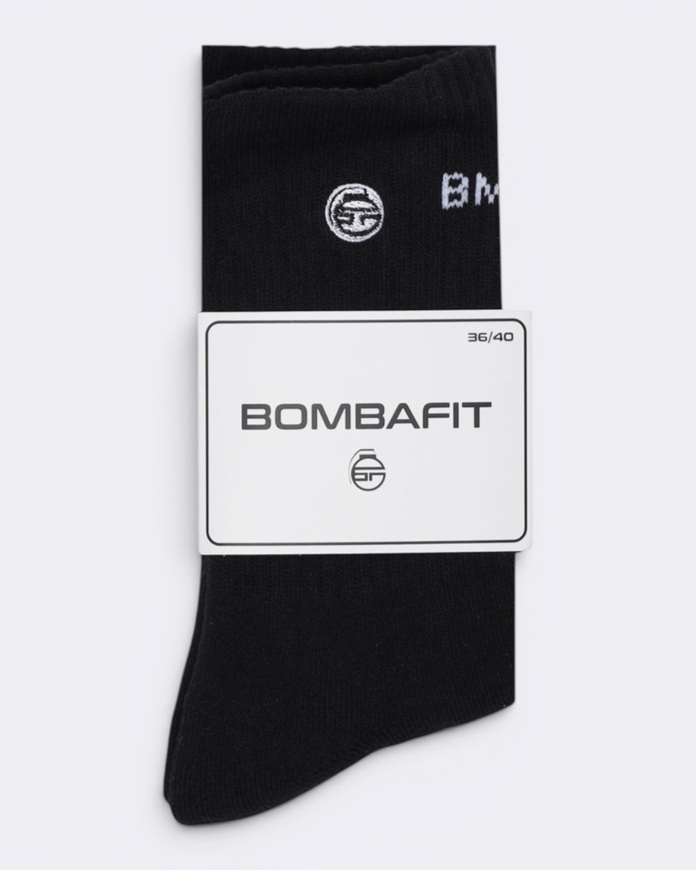 Socks Logo - Nero - Bombafit