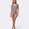 Costume Intero Sunset One - Zebra/Nero