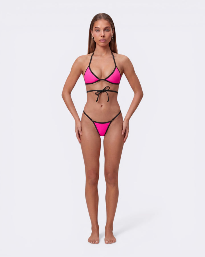 Costume Bikini Sway Duo - Fucsia/Nero
