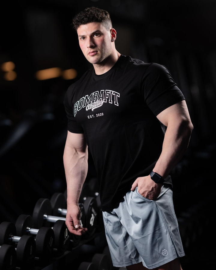 T-shirt University - Nero