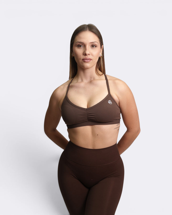 Top Lily - Marrone